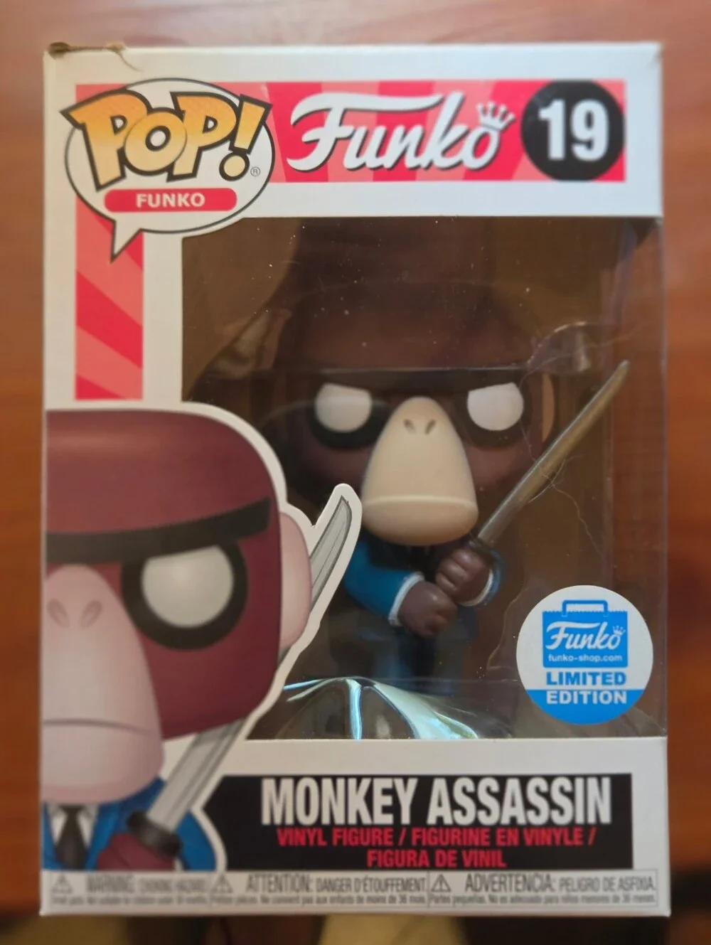Funko Pop! Monkey Assassin #19#spastikplastik #anime new in box